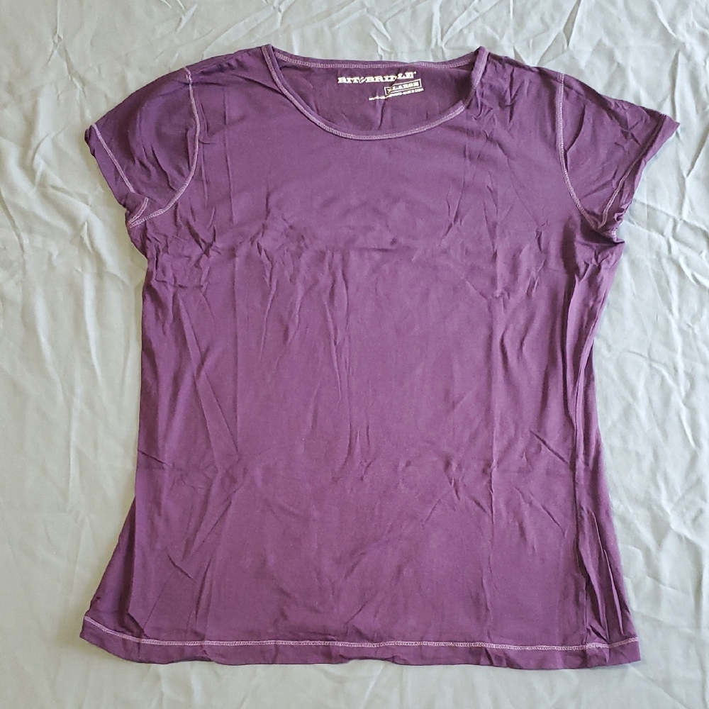 Bit & Bridle. NWOT.  Purple Short Sleeve Tee